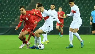 Ümit Milliler Hazırlık Maçında Yenildi