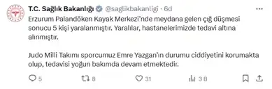 Judocu Yazgan'ın Durumu Ciddi!