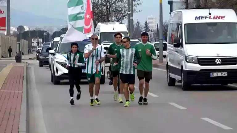 Sevgililer Günü'nde Bursaspor'a Koşu