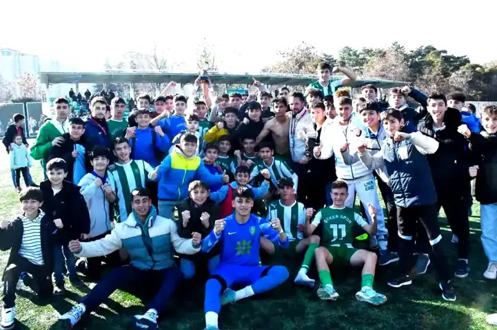 Kayseri Şekerspor U16 Şampiyon!